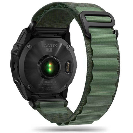 Řemínek Tech-Protect NYLON PRO pro Garmin FENIX 47 mm - military gre