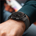Řemínek Tech-Protect Nylon pro Garmin FENIX 5X-8 (51 mm) black/orang