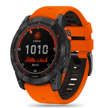 Tech-Protect ICONBAND PRO řemínek pro Garmin FENIX 51 mm - orange/bl