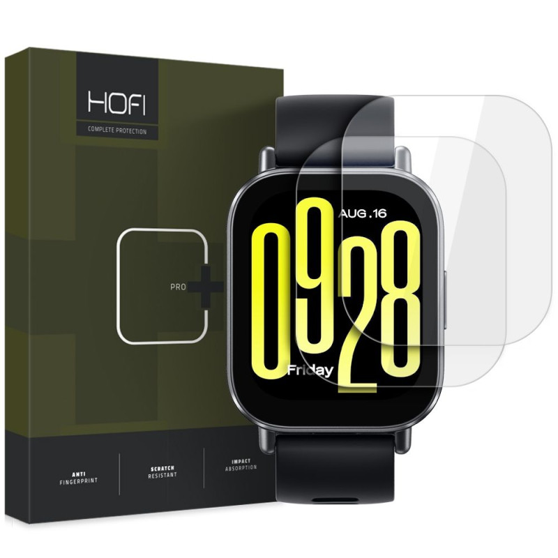 Ochranné sklo Hofi GLASS PRO+ 2-PACK pro Xiaomi Redmi Watch 5 Active - clear