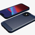Pouzdro AG PREMIUM Carbon Case pro iPhone 12 Pro Max - černé