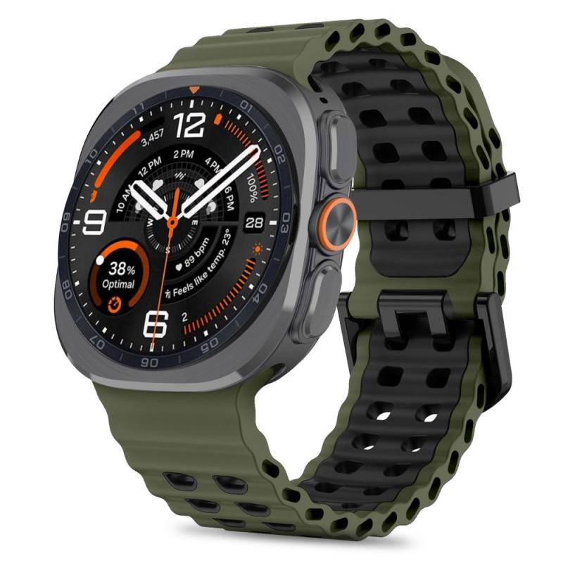 Řemínek Tech-Protect ICONBAND PRO pro Samsung Galaxy Watch ULTRA 1 / 2 2024-2026 (47 mm) - military green/black