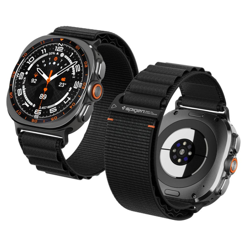 Řemínek Spigen WBF1 BAND pro Galaxy Watch Ultra 1 / 2 2024-2026 (47 mm) - black