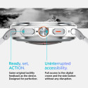 Řemínek Spigen MODERN FIT Galaxy Watch Ultra 47 mm – stříbrná
