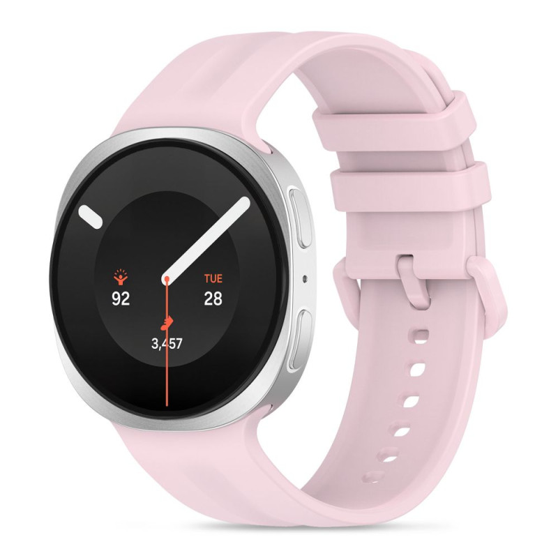 Řemínek Tech-Protect SILICONE EVO pro Galaxy Watch 8 / 9 / CLASSIC (40 / 44 / 46 mm) - powder pink