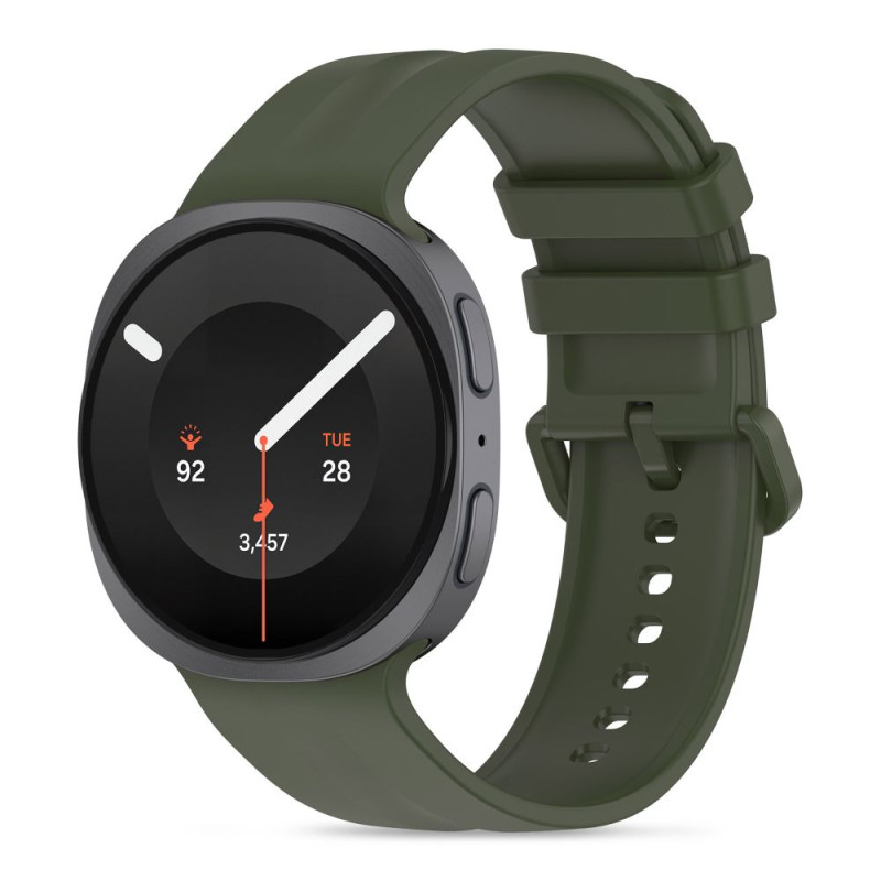 Řemínek Tech-Protect SILICONE EVO pro Galaxy Watch 8 / 9 / Classic (40 / 44 / 46 MM) - military green