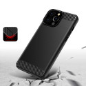 Pouzdro AG PREMIUM Carbon Case pro iPhone 13 Pro - černé