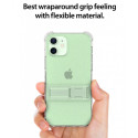 ARAREE Mach Stand Ultra odolný kryt se stojánkem pro iPhone 12 Mini, čirý se třpytkami