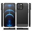 Pouzdro AG PREMIUM Carbon Case pro iPhone 13 Pro - černé