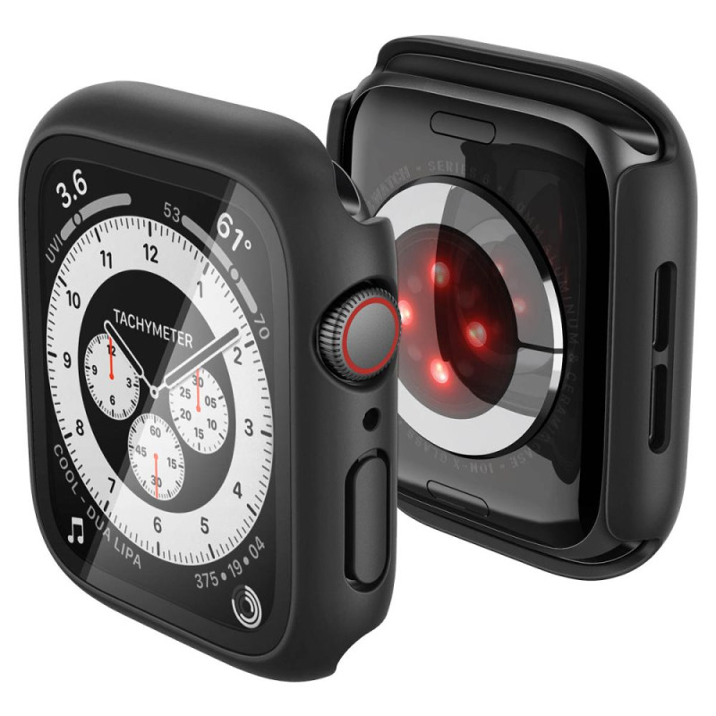 Řemínek Spigen THIN FIT 360 pro Apple Watch 4 / 5 / 6 / SE 1 / 2 / 3 (44 mm) - černý