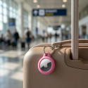 Tech-Protect ROUGH APPLE AIRTAG 1/2 pro AirTag – růžová