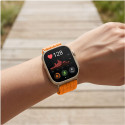 Řemínek Tech-Protect Nylon Sport pro Watch Fit 3 - oranžový