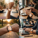 Řemínek Tech-Protect Nylon Sport pro Watch Fit 3 - oranžový