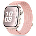 Řemínek Tech-Protect Nylon Sport pro Huawei Watch Fit 3 - růžový