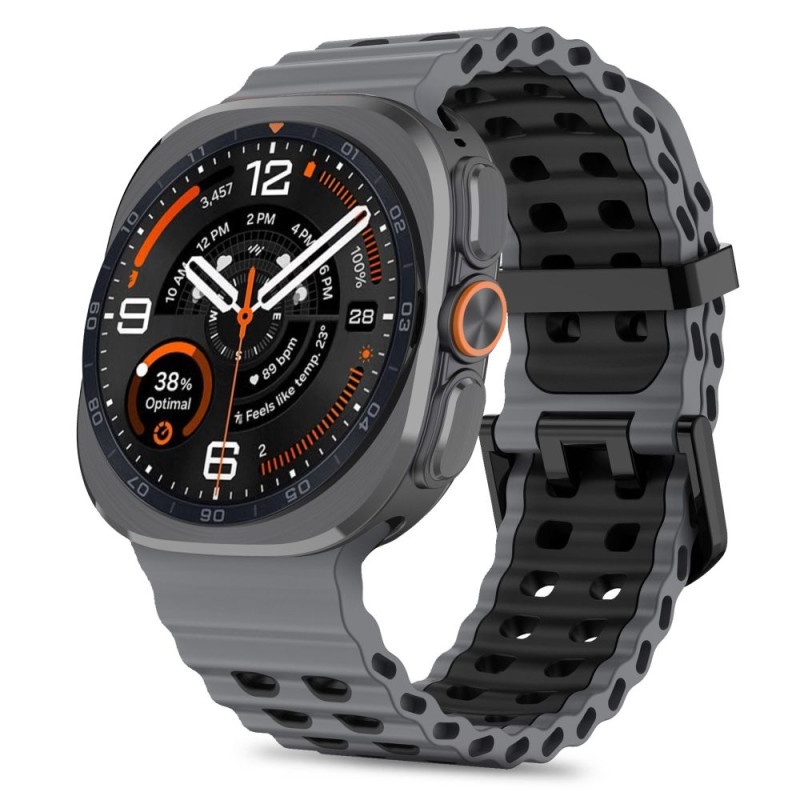Řemínek Tech-Protect IconBand Pro pro Samsung Galaxy Watch Ultra 1 / 2 2024-2026 (47 mm) - šedo-černý