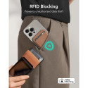 ESR CLASSIC RFID MAGNETIC WALLET STAND MagSafe - hnědá