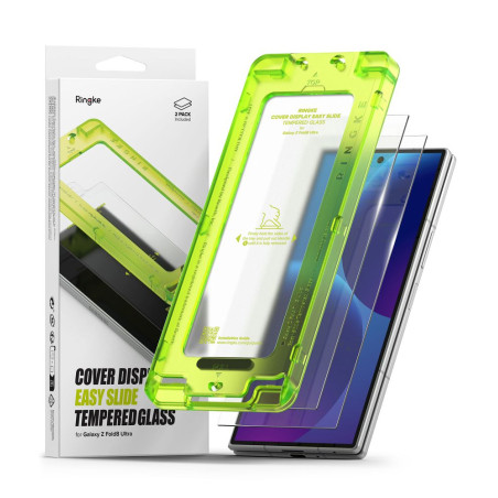 Tvrzené sklo Ringke Cover Display Easy Slide pro Samsung Galaxy Z Fold 8 Ultra, 2 ks