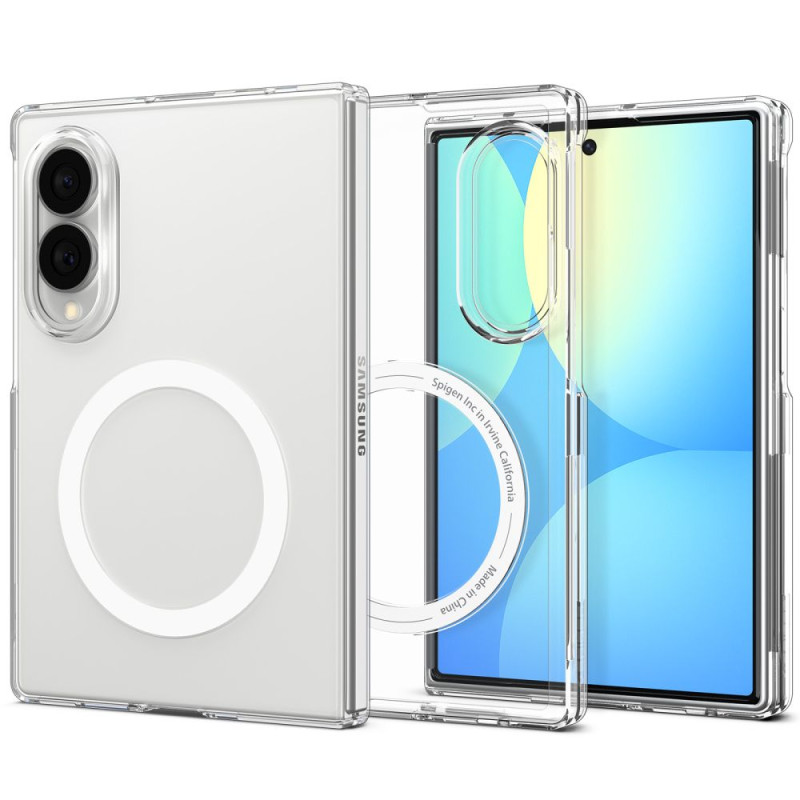 Držák Spigen AIRSKIN MAGSAFE pro Galaxy Z Fold 8 - clear/white
