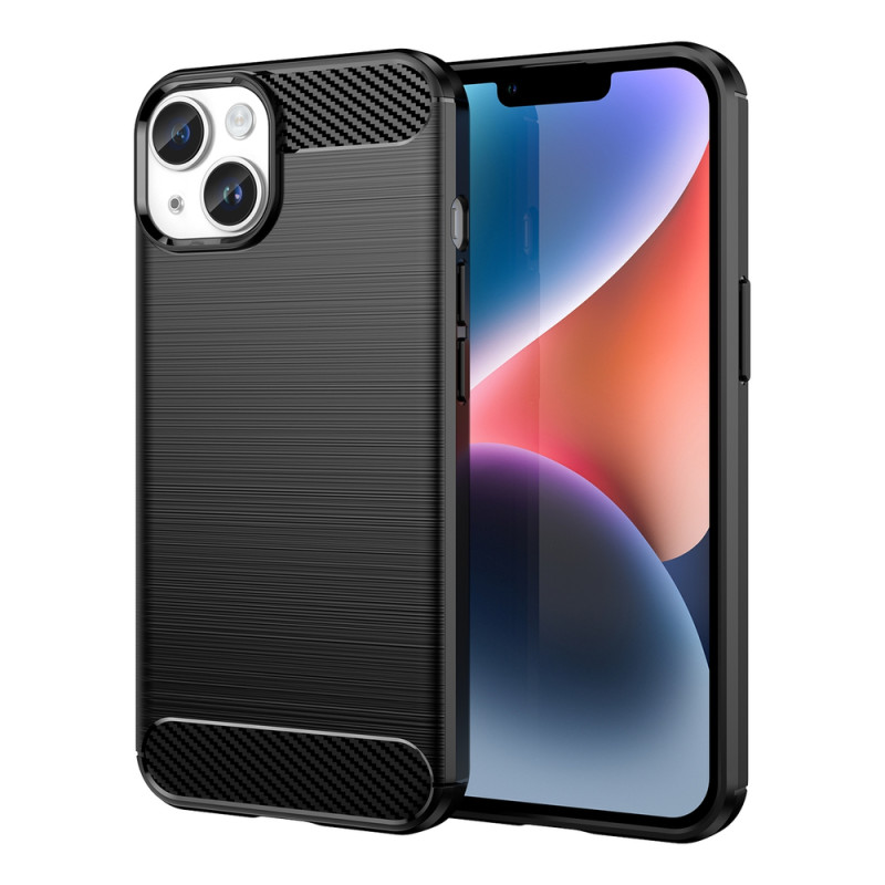 Pouzdro AG PREMIUM Carbon Case pro iPhone 14 Plus - černé