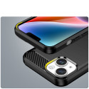 Pouzdro AG PREMIUM Carbon Case pro iPhone 14 Plus - černé