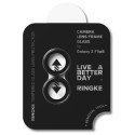 Kryt Ringke CAMERA FRAME 2-PACK pro Galaxy Z Flip 8 black