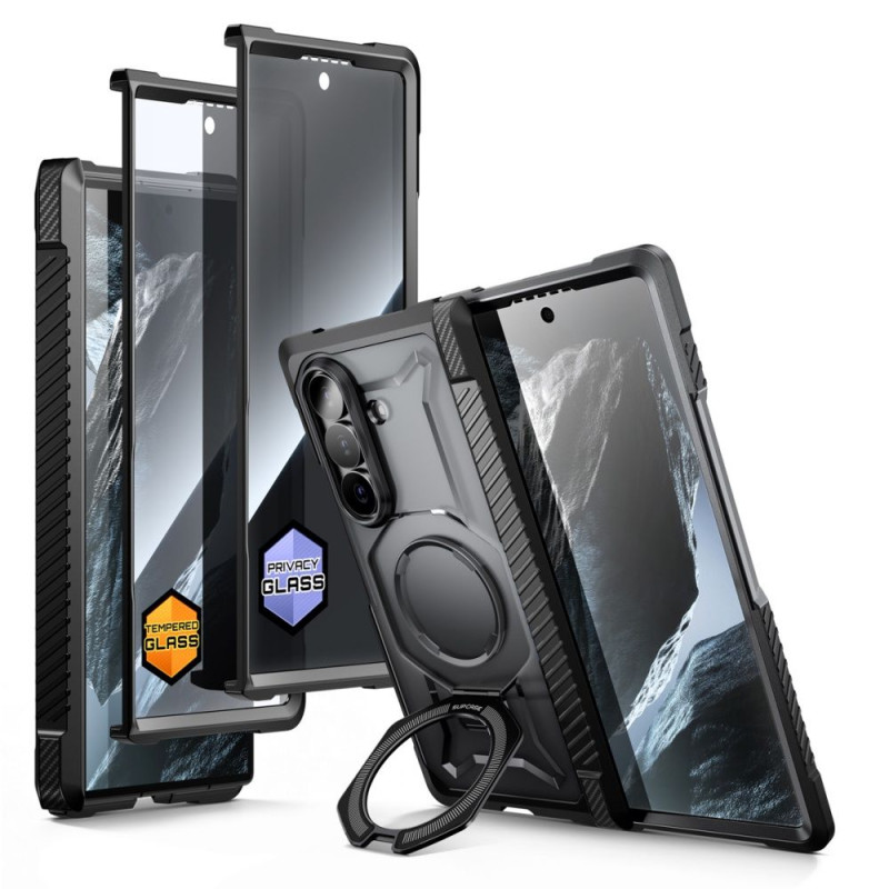 Kryt SUPCASE UB GRIP MAG MAGSAFE 2-SET pro Galaxy Z Fold 8 Ultra black - černá