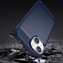 Pouzdro AG PREMIUM Carbon Case pro iPhone 14 Plus - modré