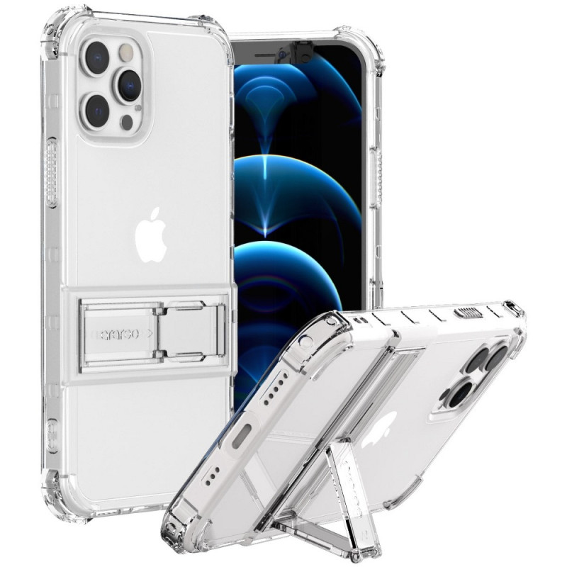 ARAREE Mach Stand Ultra odolný kryt se stojánkem pro iPhone 12 Pro Max, čirý
