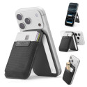 Spigen S314-4 Slim Fold Tripod Wallet MagSafe černá