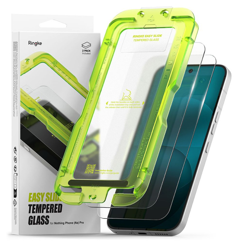 Ochranné sklo Ringke EASY SLIDE 2-PACK pro Nothing Phone 4A PRO CLEAR