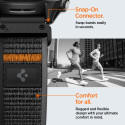 Řemínek Spigen ATHLEX AIR Garmin QuickFit 22 mm - active black/orang