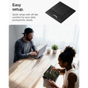 Stojánek Spigen LD201-S8 SLIMFOLD pro notebook/tablet - space grey