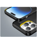 Pouzdro AG PREMIUM Carbon Case pro iPhone 14 Pro - černé
