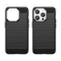 Pouzdro AG PREMIUM Carbon Case pro iPhone 14 Pro - černé