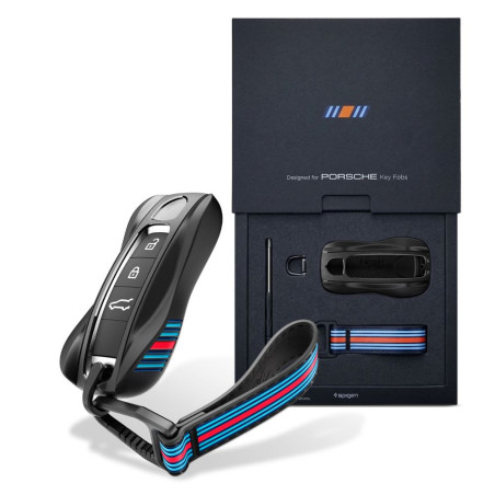 Spigen PK100 pro Porsche – pouzdro na klíč černé