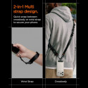 Řemínek Spigen DA30M univerzální crossbody černý