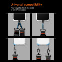 Řemínek Spigen DA30M univerzální crossbody černý