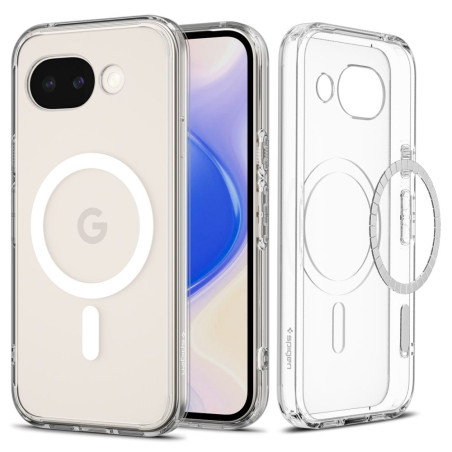 Držák Spigen ULTRA HYBRID MAG MAGSAFE pro Pixel 10A - clear/white