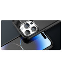 Pouzdro AG PREMIUM Carbon Case pro iPhone 14 Pro Max - černé