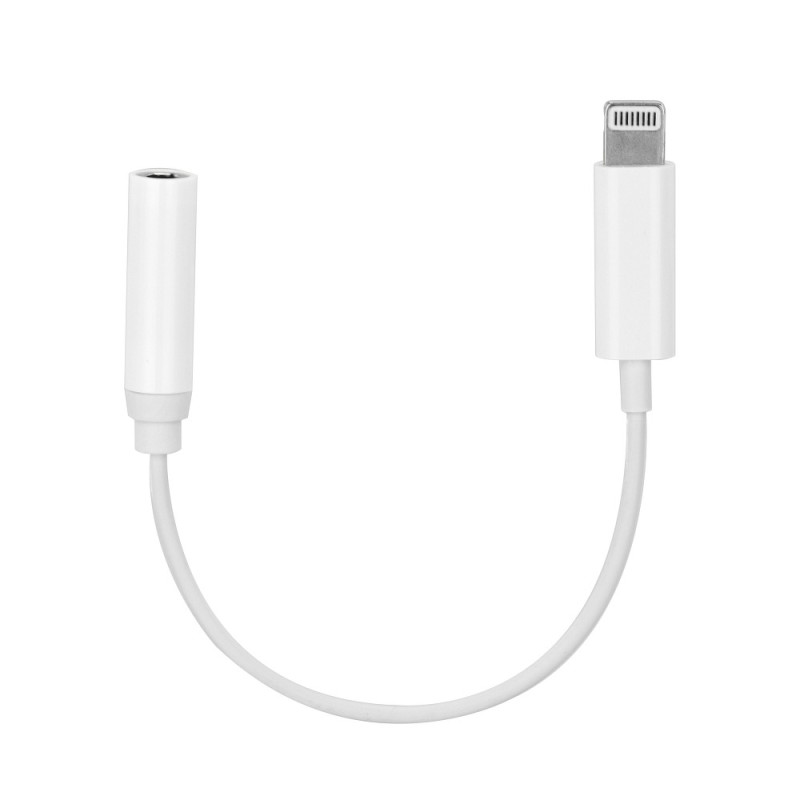 AG PREMIUM AHFI-3.5 Redukce (adaptér) z Lightning na 3,5 Jack, bílá