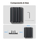 Stojánek na notebook Spigen LD208S4 - space grey