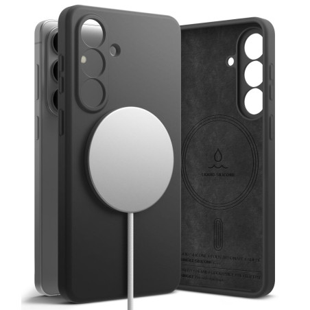 Držák Ringke SILICONE MAGNETIC MAGSAFE pro Galaxy S26 - black