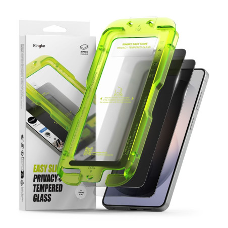 Ochranné sklo Ringke EASY SLIDE privacy pro Galaxy S26+ (2-pack)