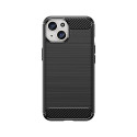 Pouzdro AG PREMIUM Carbon Case pro iPhone 15 - černé
