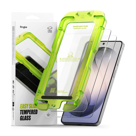 Ochranné sklo Ringke EASY SLIDE 2-PACK Galaxy S26+ PLUS clear