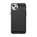 Pouzdro AG PREMIUM Carbon Case pro iPhone 15 Plus - černé