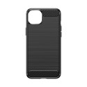 Pouzdro AG PREMIUM Carbon Case pro iPhone 15 Plus - černé