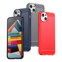 Pouzdro AG PREMIUM Carbon Case pro iPhone 15 Plus - černé
