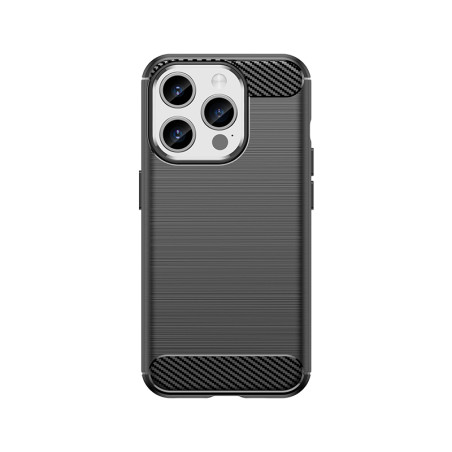 Pouzdro AG PREMIUM Carbon Case pro iPhone 15 Pro - černé
