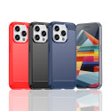 Pouzdro AG PREMIUM Carbon Case pro iPhone 15 Pro - černé